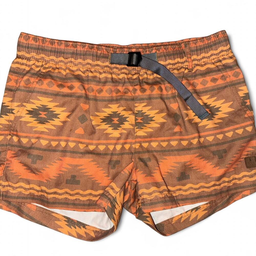 Made To Roam Aztec Print Hiking Shorts w/ Belt – Women’s Medium